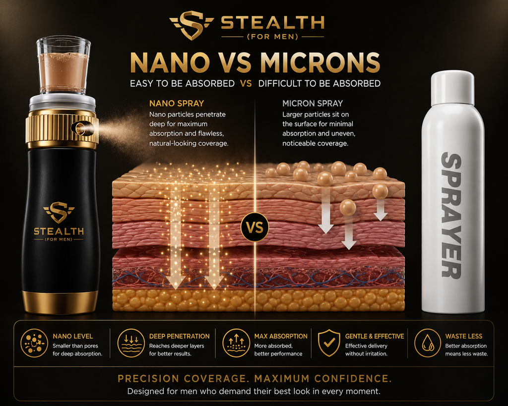 Stealth — Nano-Spray Concealer for Men