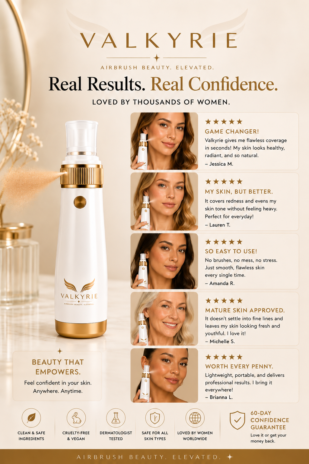 Valkyrie-Nano Spray Concealer for Women