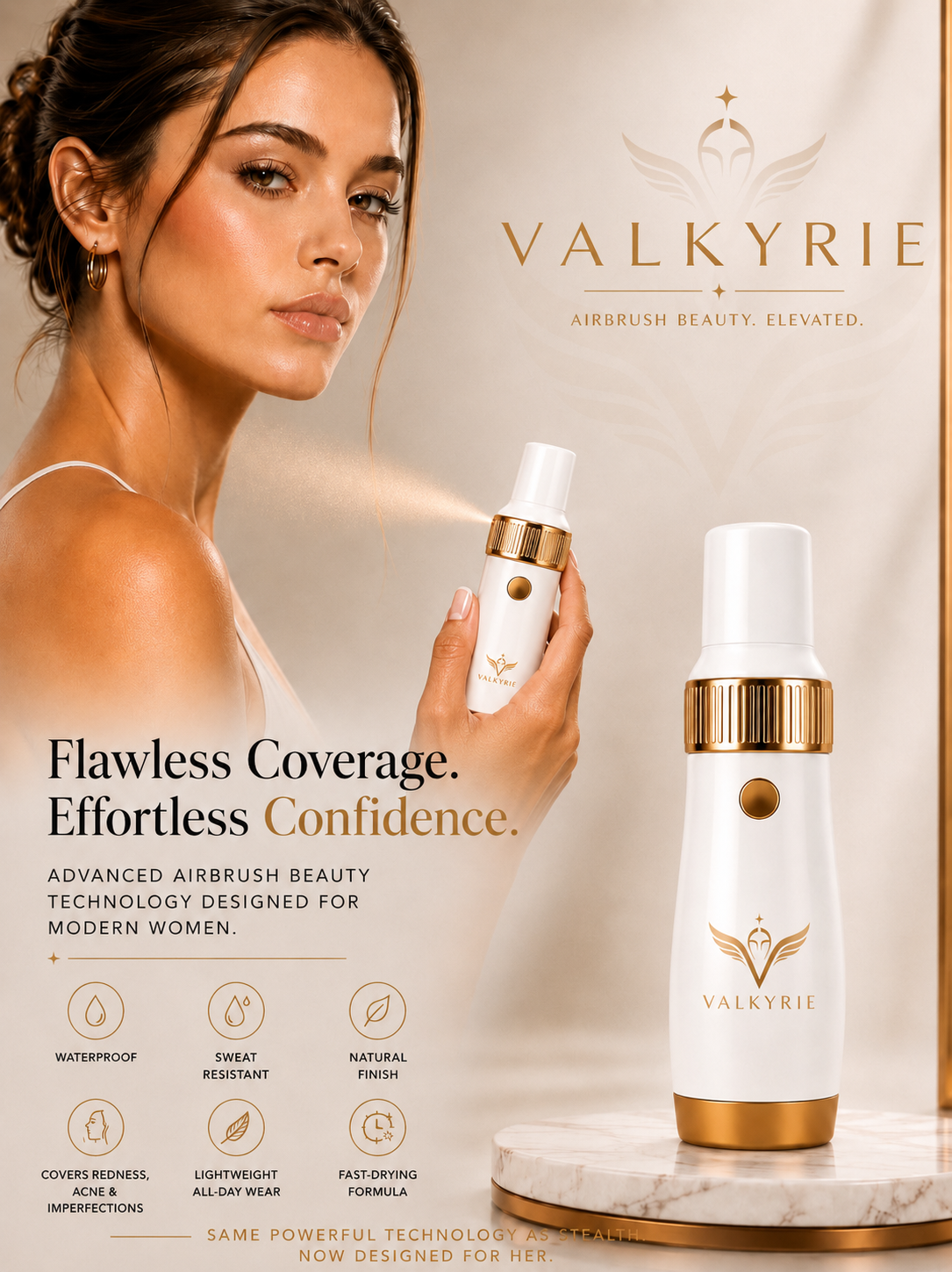 Valkyrie-Nano Spray Concealer for Women